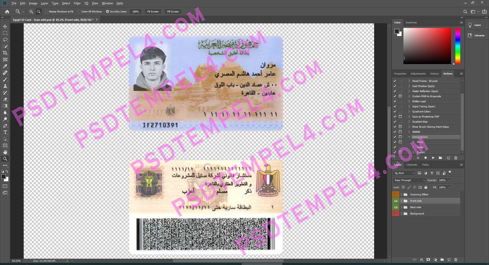 Egypt id card