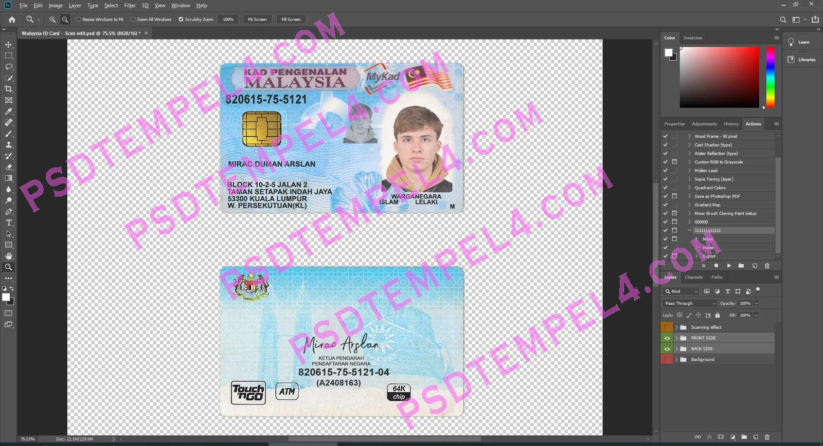 Malaysia ID Card V2