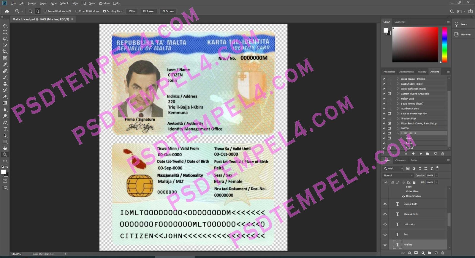 Malta ID Card