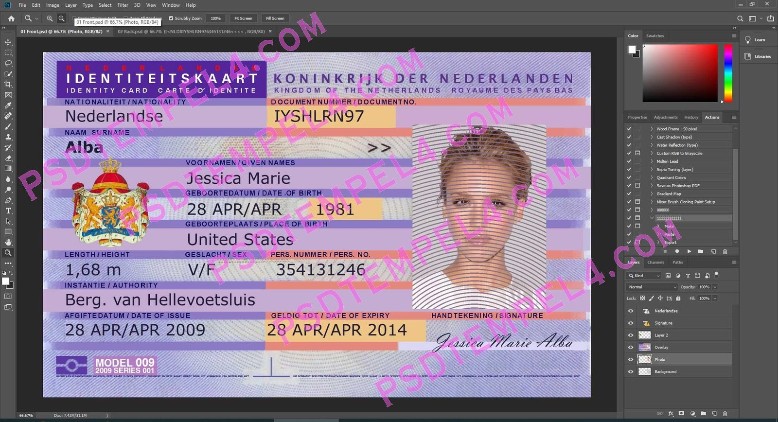Netherlands id card