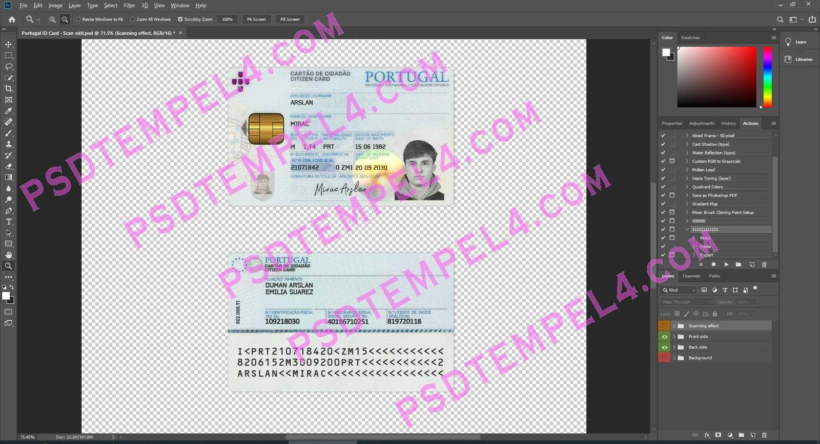 Portugal id card
