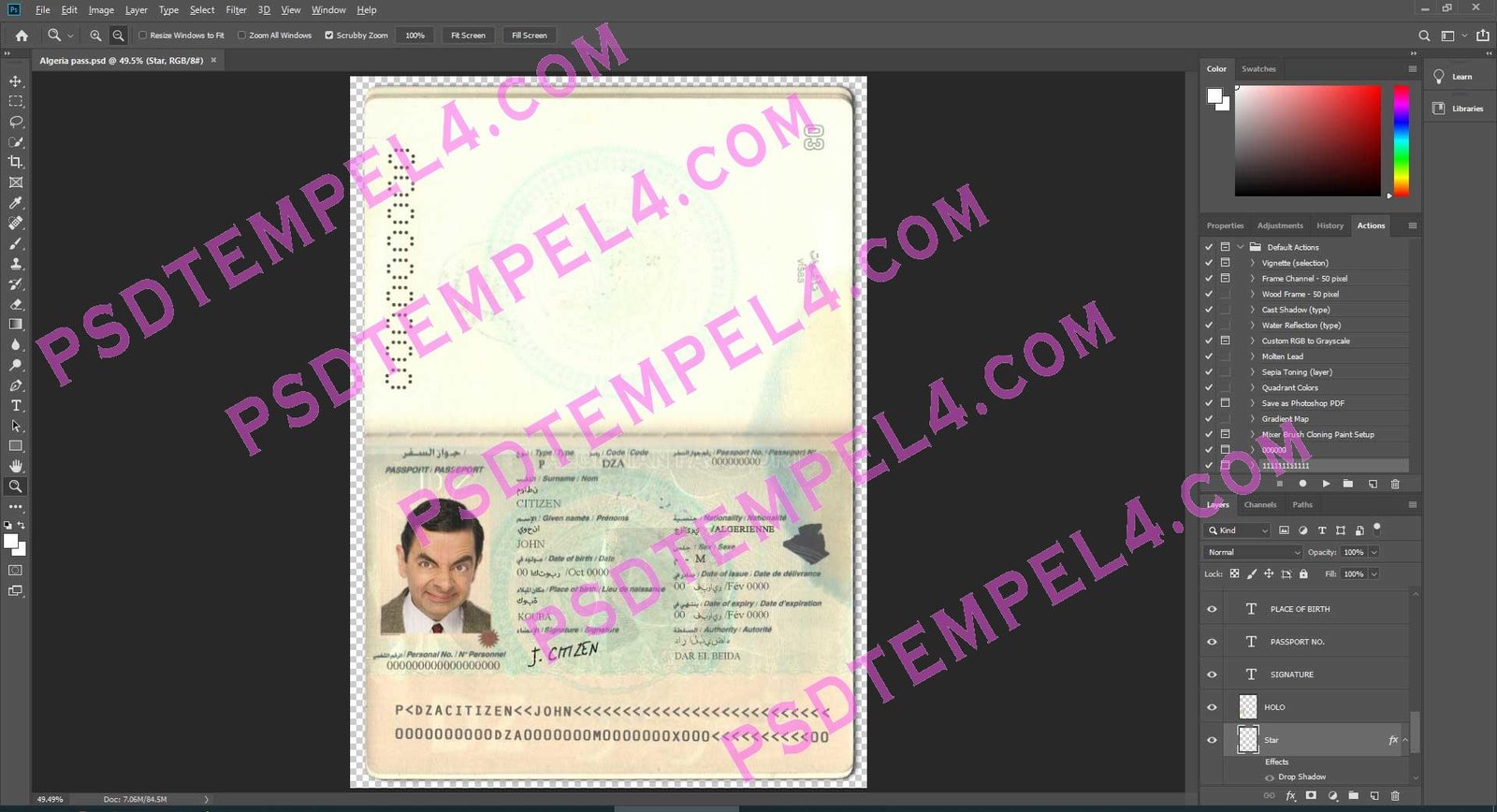 Algeria Passport