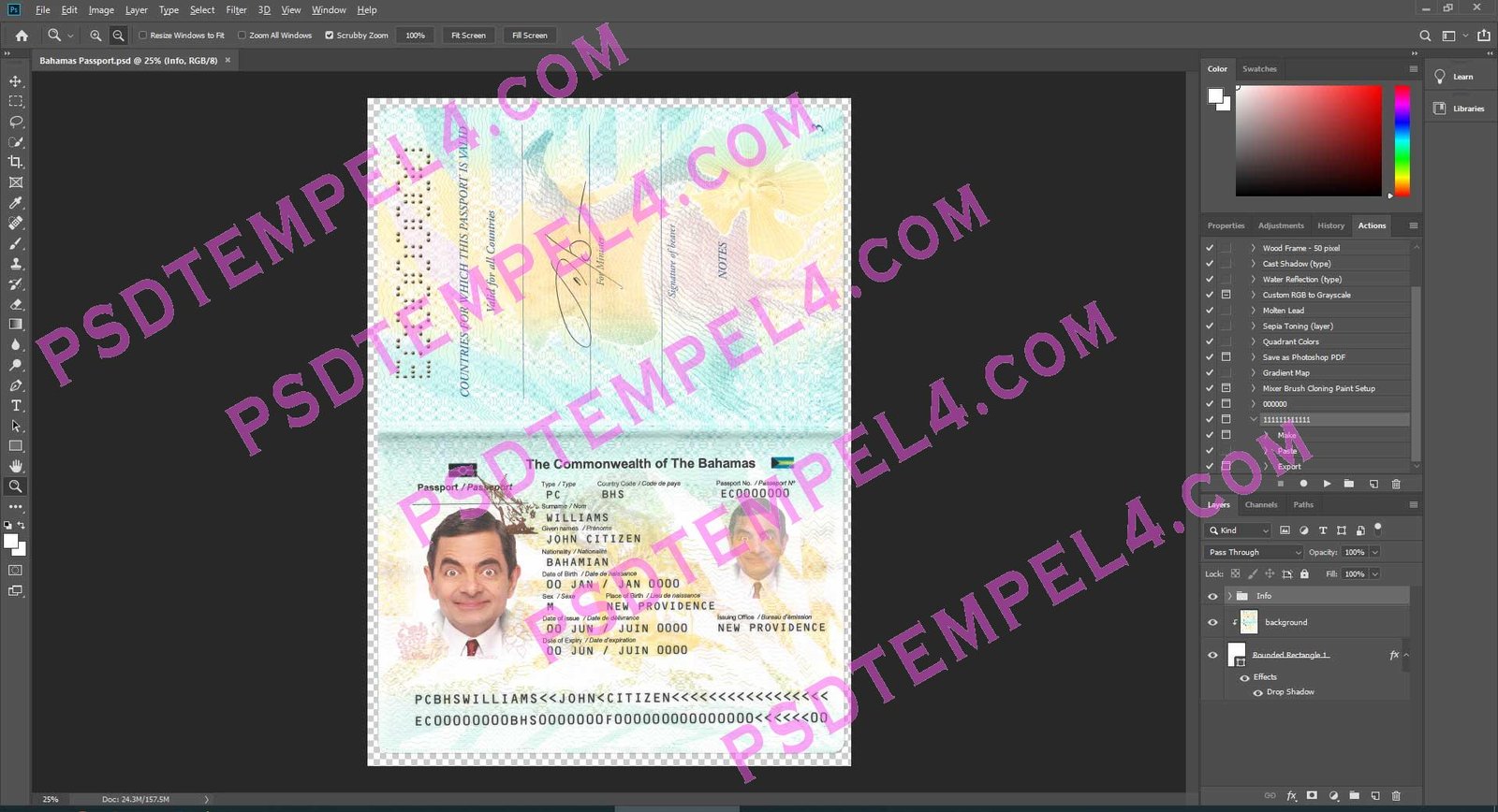 Bahamas Passport