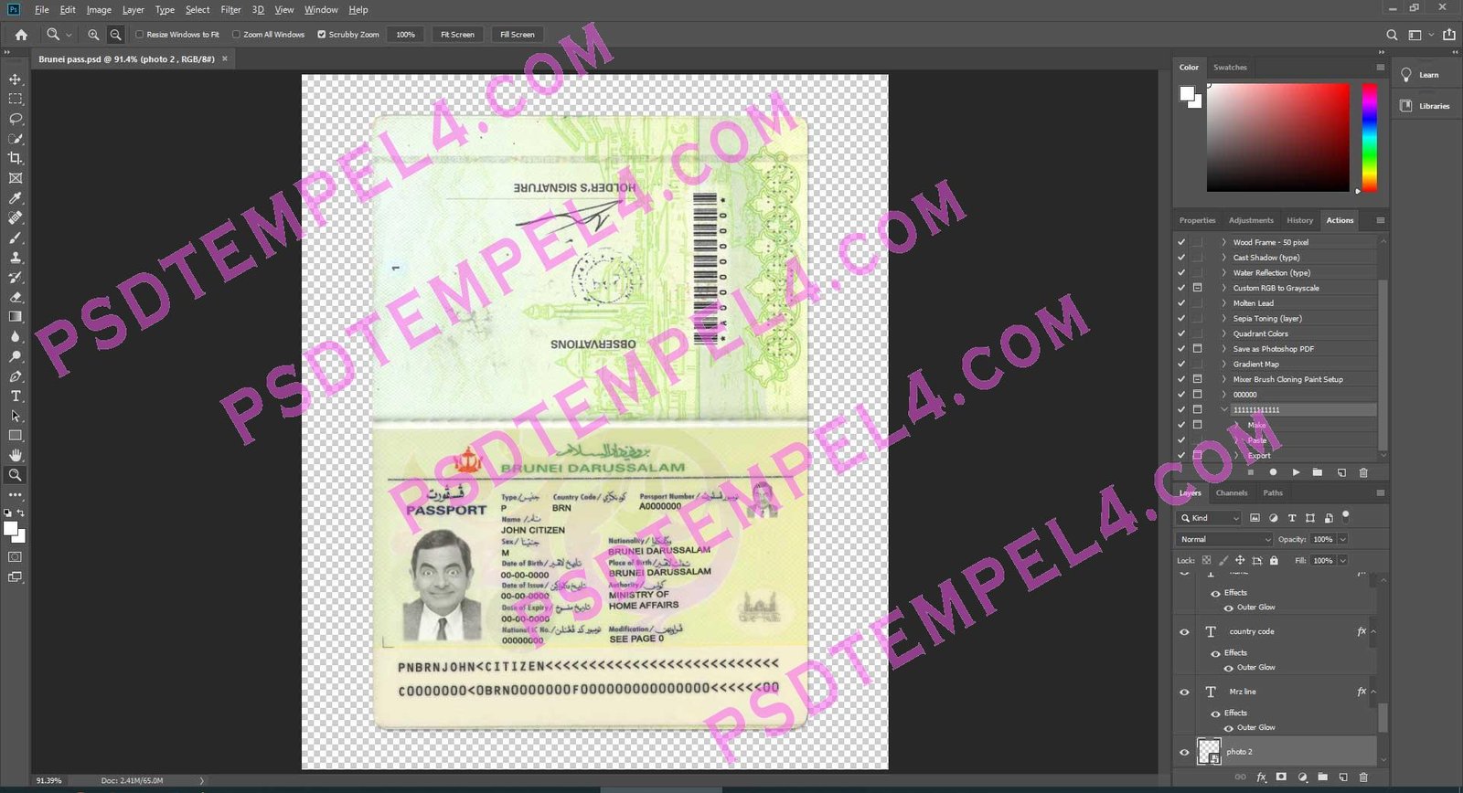 Brunei Passport