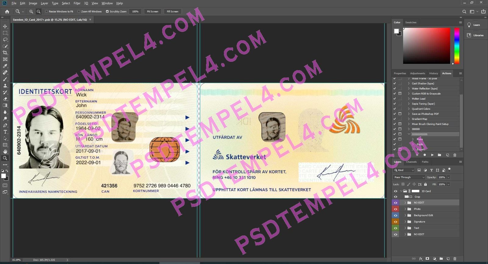 Sweden ID Card V2