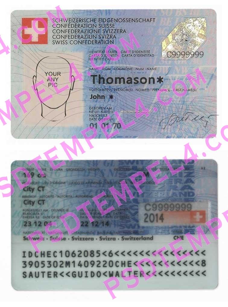 Switzerland ID Card V2