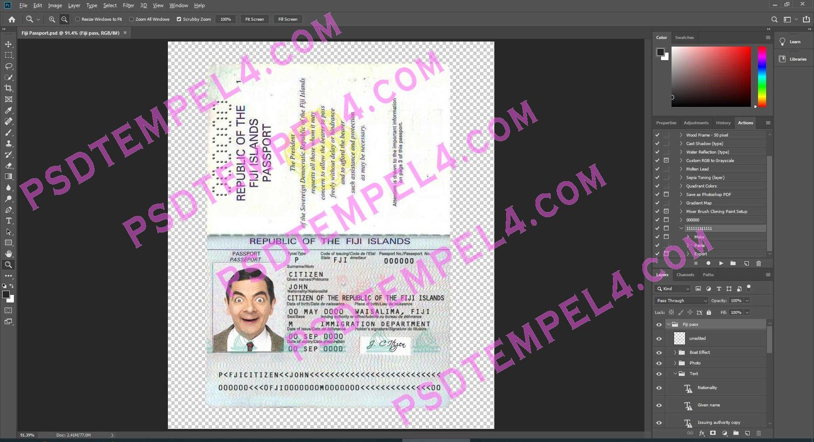 Fiji Passport