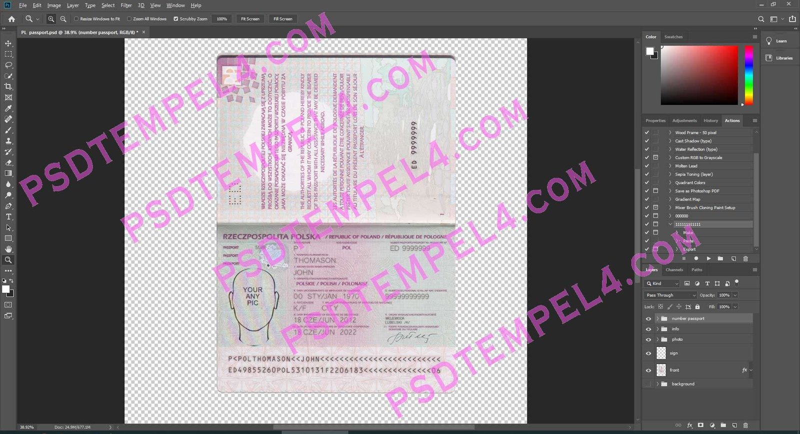 Poland Passport