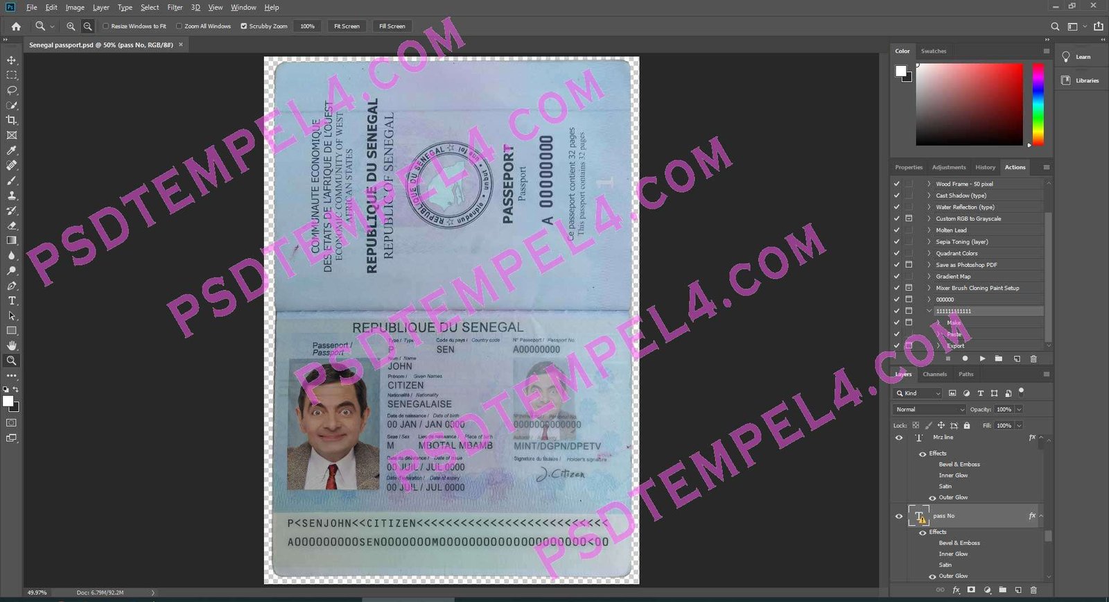 Senegal Passport
