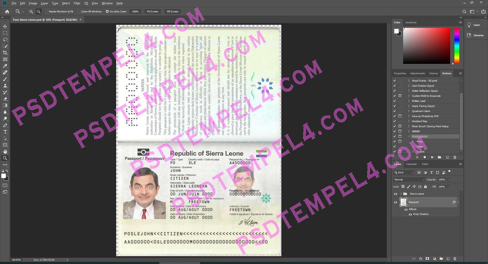Sierra Leone Passport