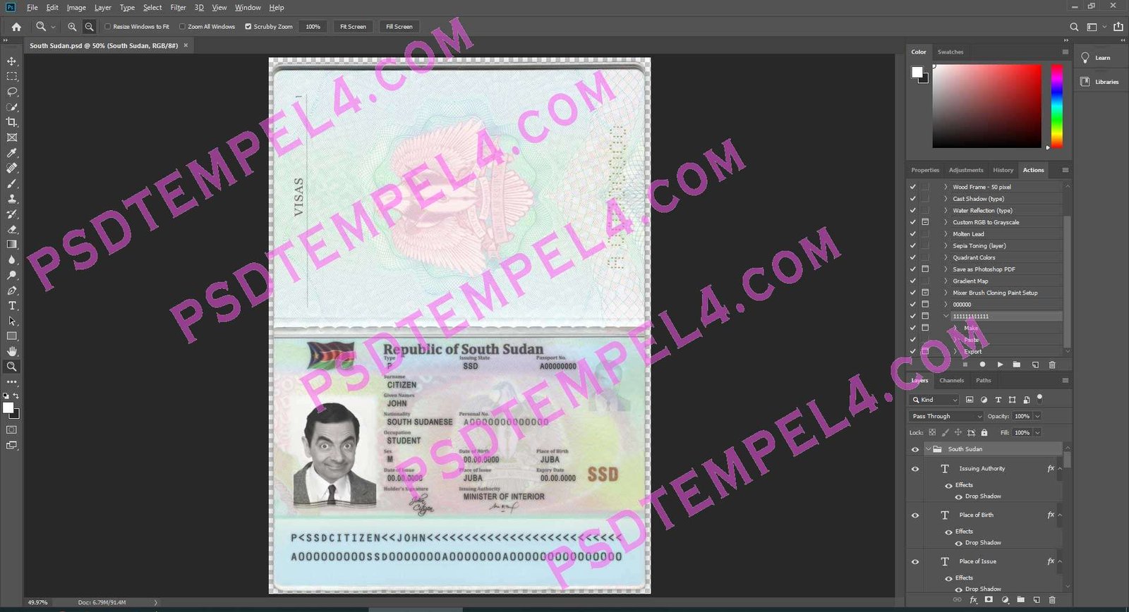 South Sudan Passport