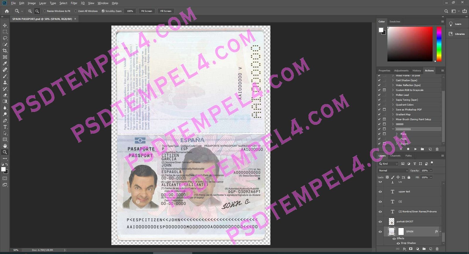 Spain Passport