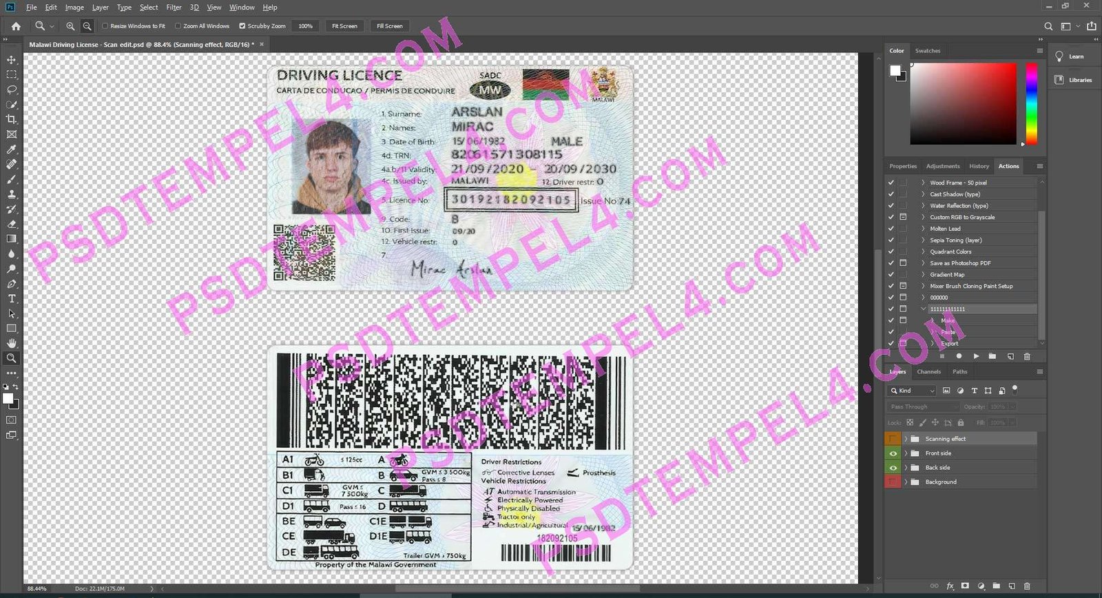 Malawi Driver License