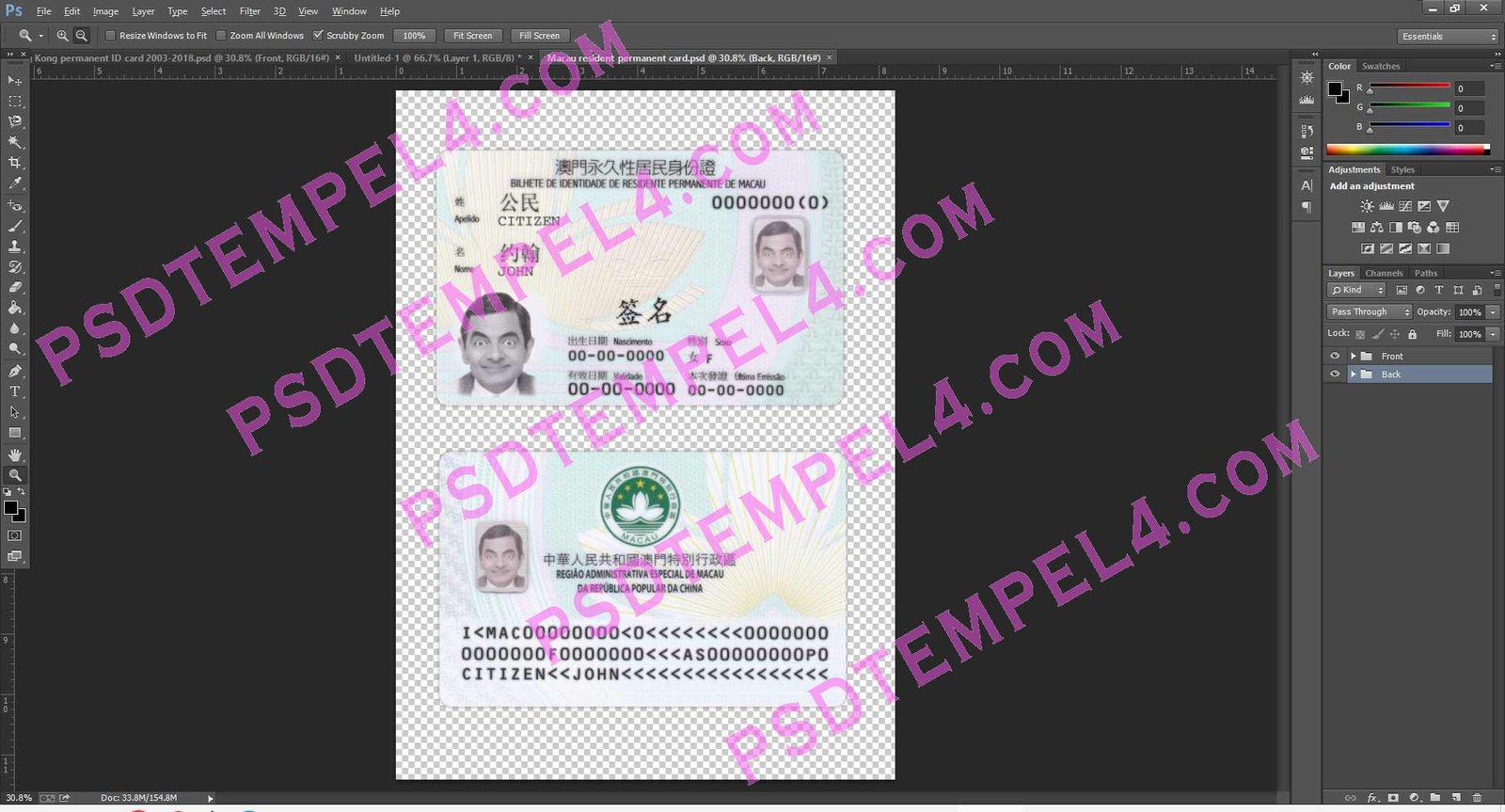 macau id card