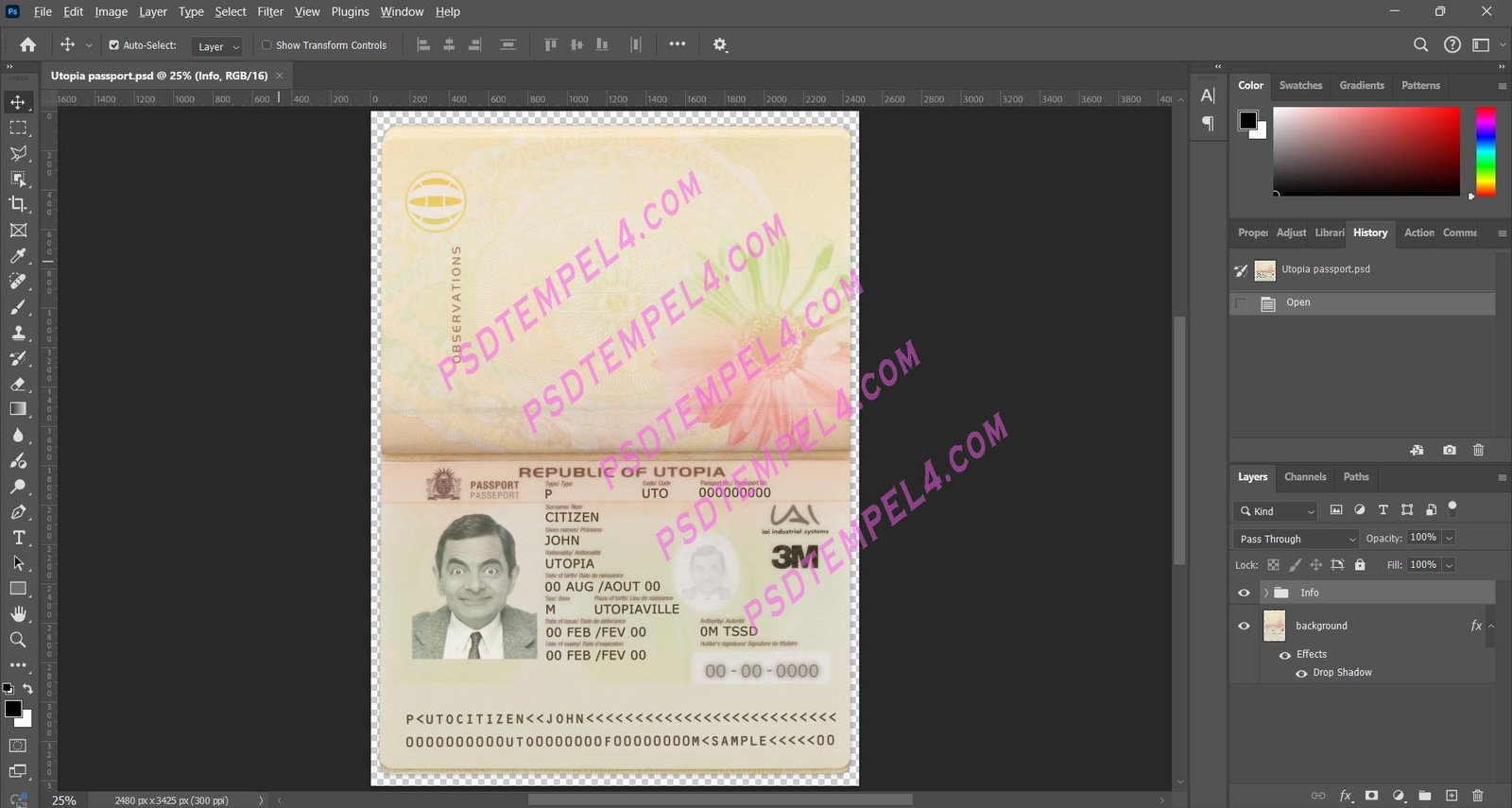 Utopia passport