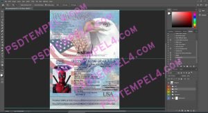 USA Passport 4 version