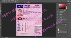 Hungary Driver License