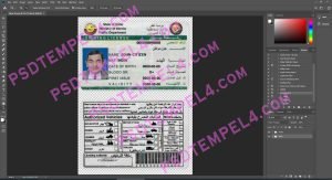 Qatar Driver License