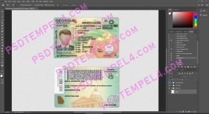USA Georgia Driver License