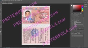 Uzbekistan Driver License