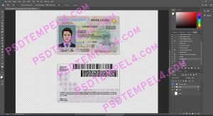 USA North Carolina Driver License