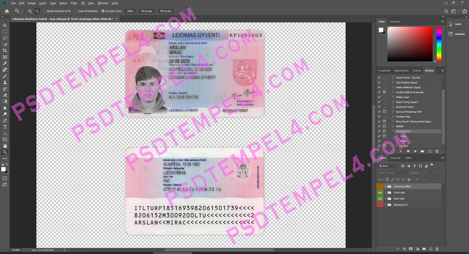 Lithuania residence resident permit - 2 version - Image 2