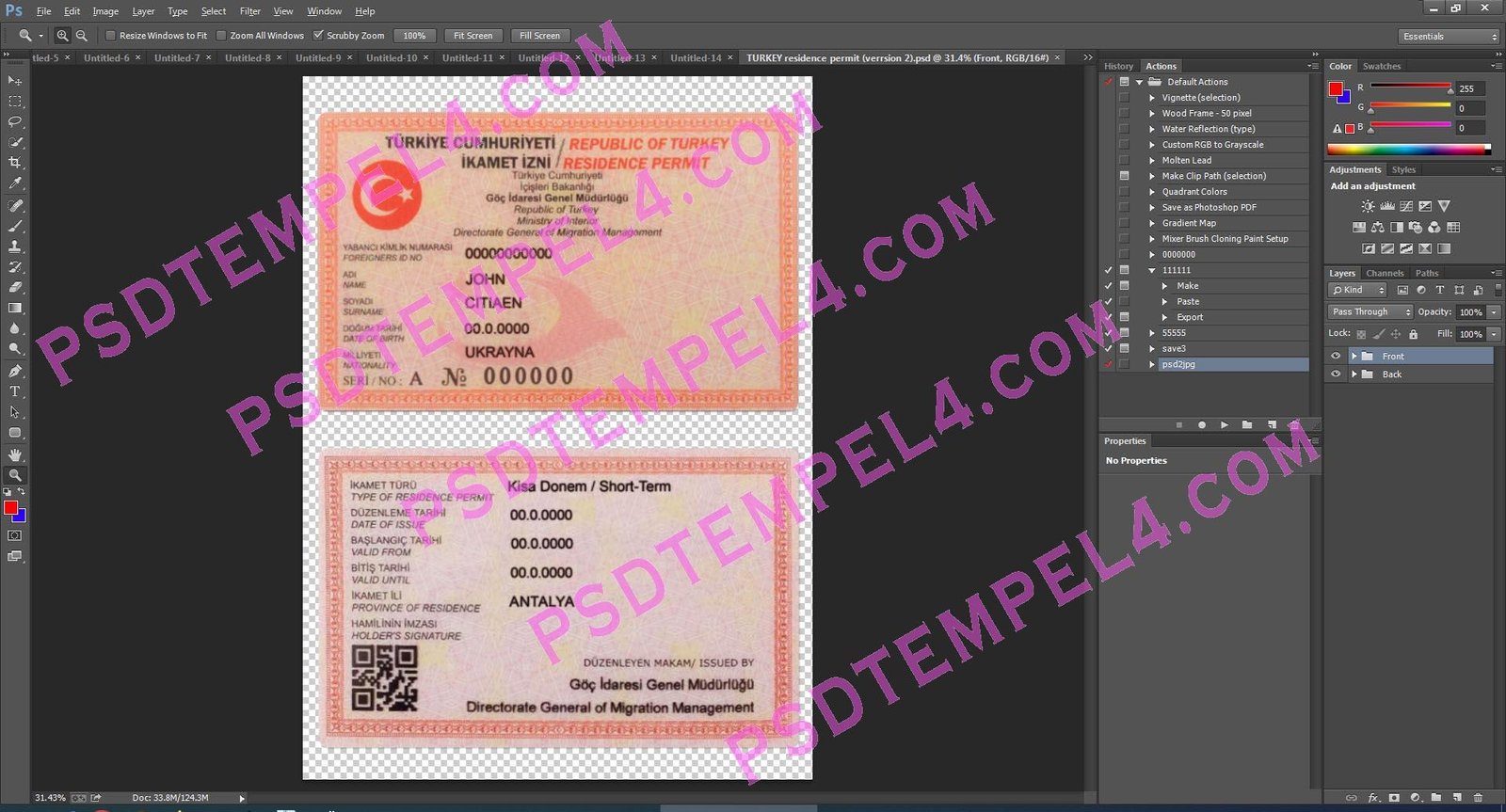 Turkey residence resident permit