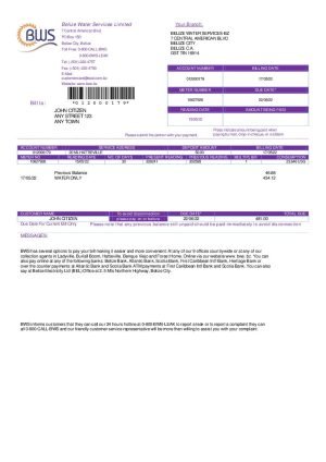 Belize Water Services Limited