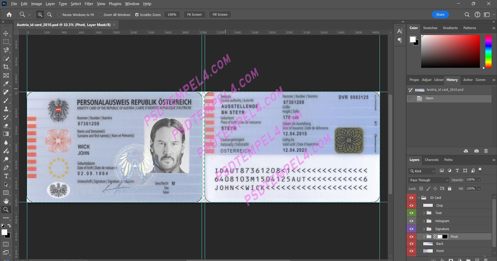 Austria ID Card