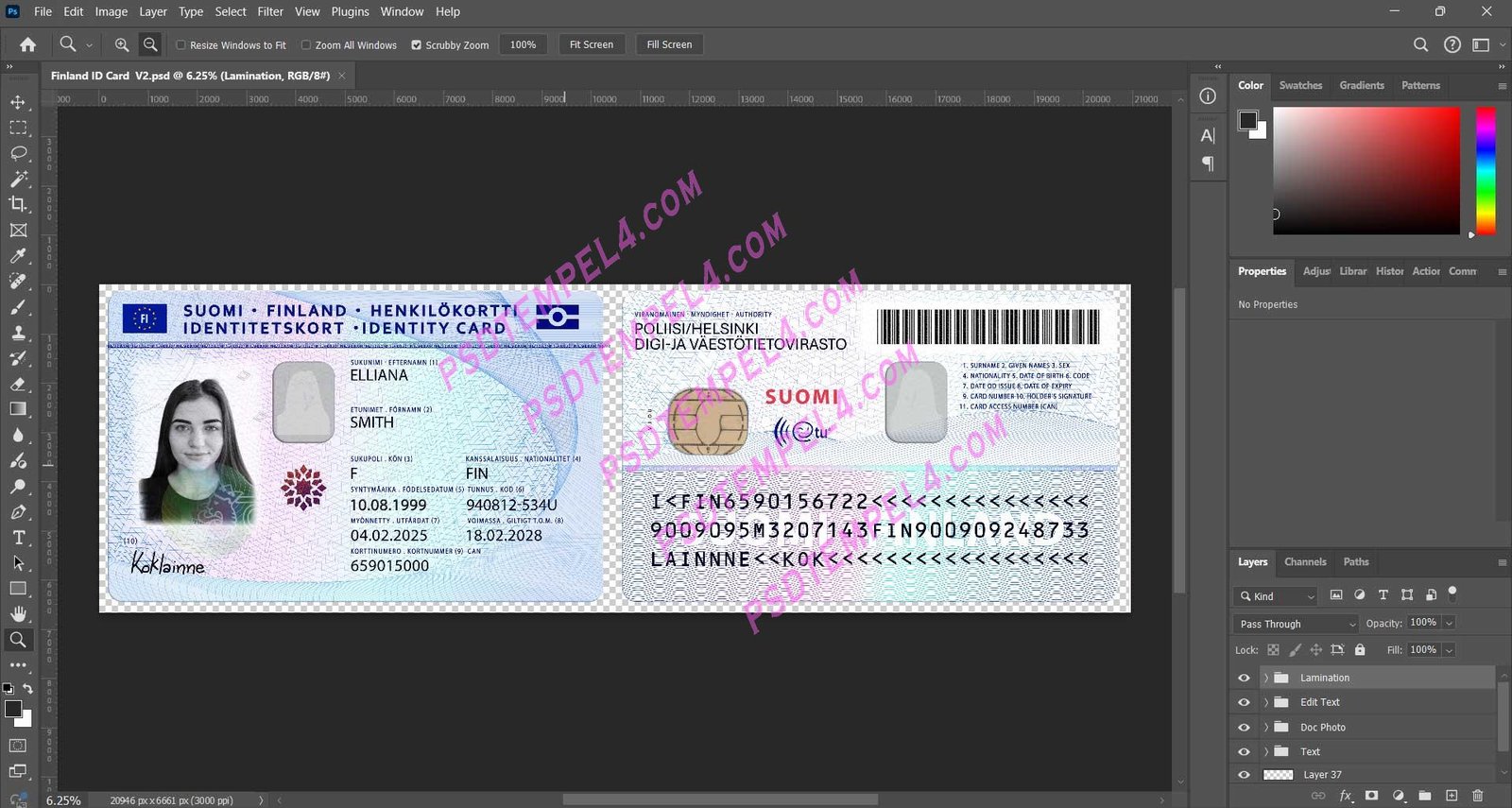 Finland ID Card V2 NEW