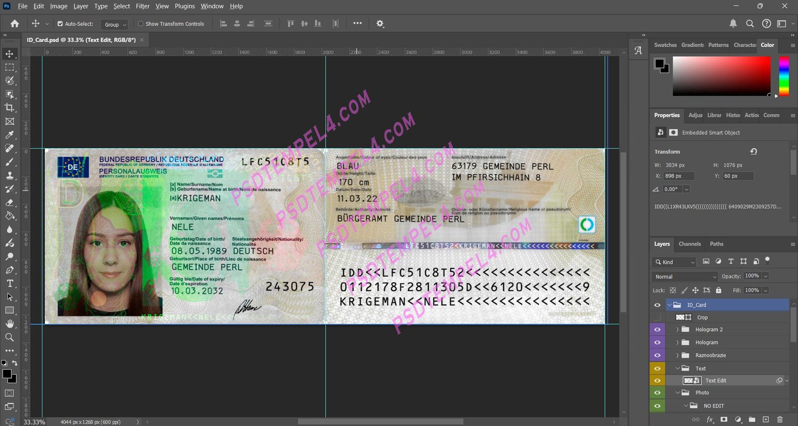 Germany id card new