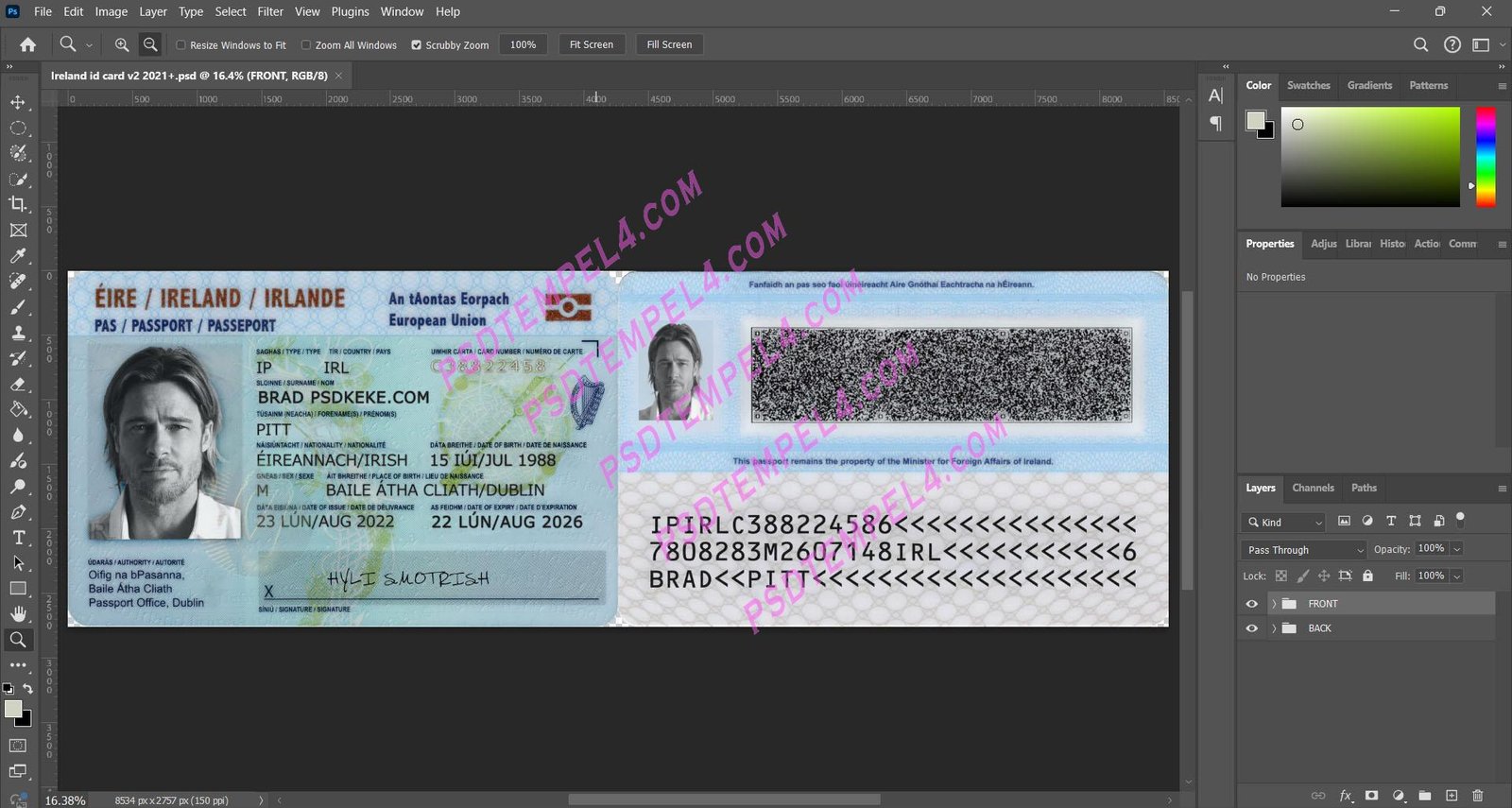 Ireland ID Card V2
