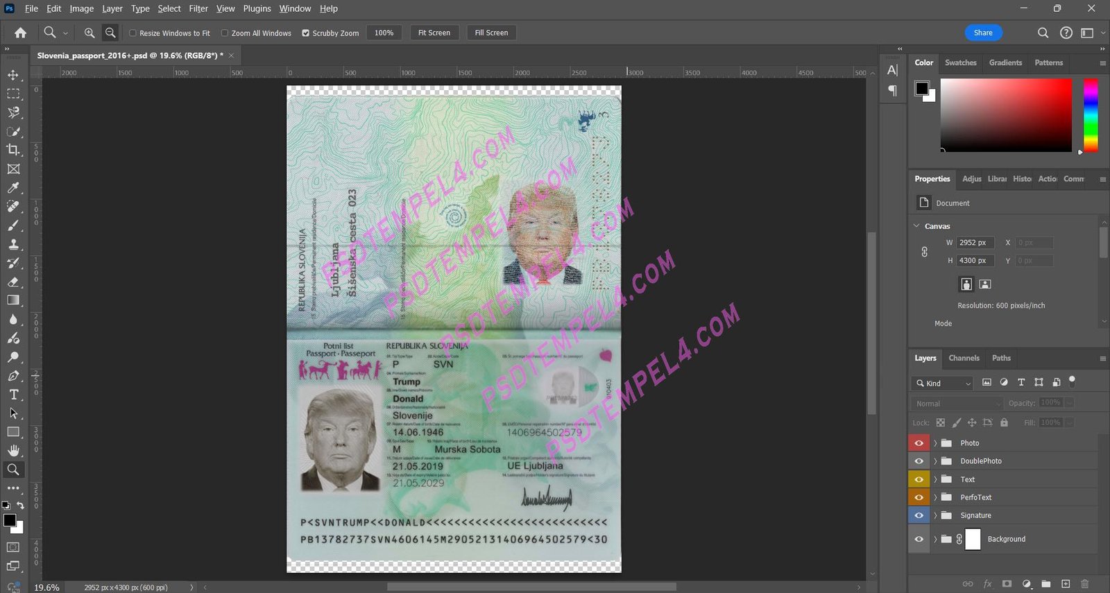 Slovenia Passport V2